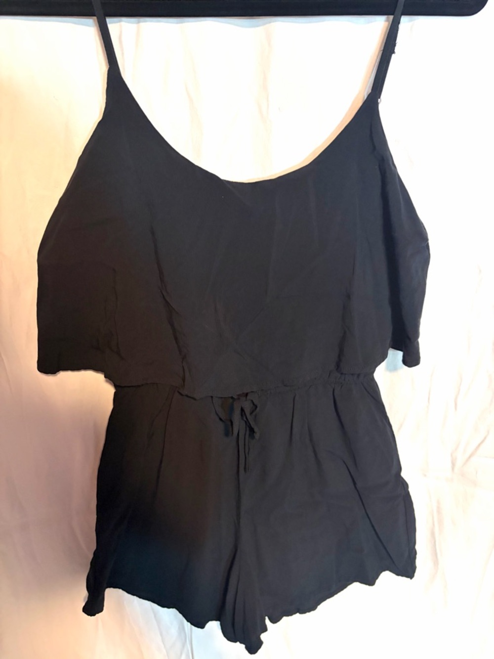 Abercrombie & Fitch Navy Blue Spaghetti Strap Romper